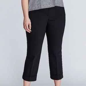 Lane Bryant Straight Crop Trousers